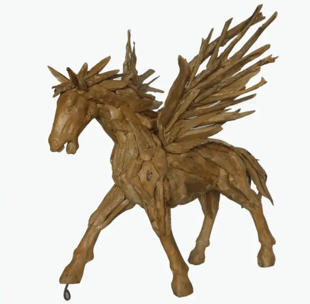 Product image 5 of the product “Mythical Pegasus - Horse with Wings. The wings are removable. About 170cm length and 150cm height. ”